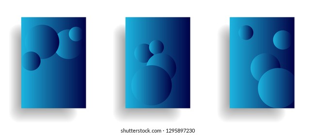 abstract gradient cover background ready use for magazine, business card, poster, flyer, banner, brochure, ready in eps10 - vector