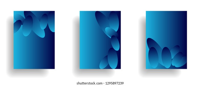 abstract gradient cover background ready use for magazine, business card, poster, flyer, banner, brochure, ready in eps10 - vector