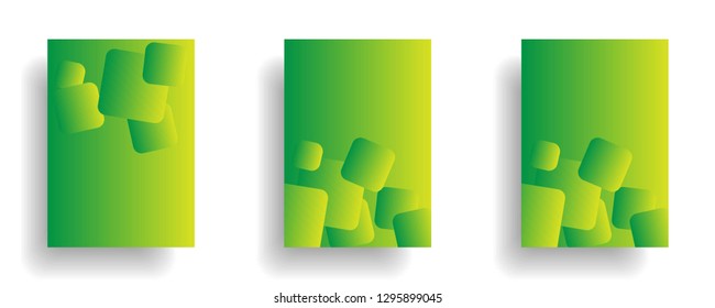 abstract gradient cover background ready use for magazine, business card, poster, flyer, banner, brochure, ready in eps10 - vector