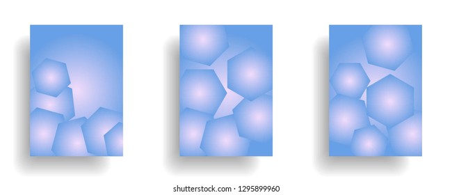 abstract gradient cover background ready use for magazine, business card, poster, flyer, banner, brochure, ready in eps10 - vector