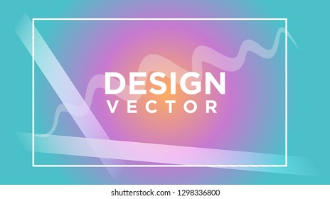 abstract gradient cover background ready use for magazine, business card, poster, flyer, banner, brochure, ready in eps10 - vector