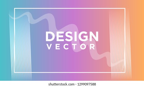 abstract gradient cover background ready use for magazine, business card, poster, flyer, banner, brochure, ready in eps10 - vector