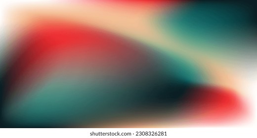 Abstract gradient cover template design