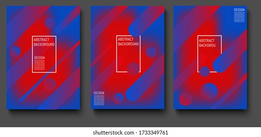 Abstract gradient covers pattern background vector illustrator. Close up concept.