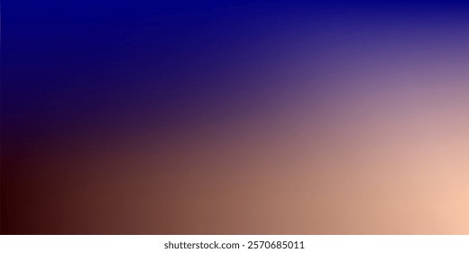 abstract gradient dark blue orange background . simple minimalist background .