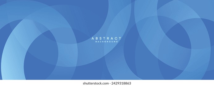 Abstract gradient dark navy blue web banner. dark blue light business banner design background. diagonal geometric pattern circle, and square shape for poster, cover, presentation, flyer, or header
