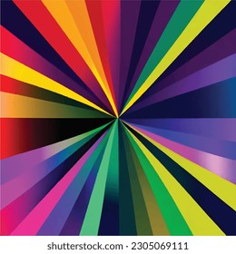 abstract gradient dark rainbow geometric vibrant texture