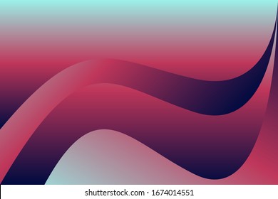 Abstract gradient dark red, and blue background vector template with fluid  shapes