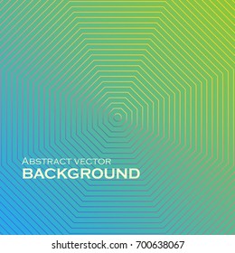 Abstract gradient decorative lines background with place for your text. Vector illustration