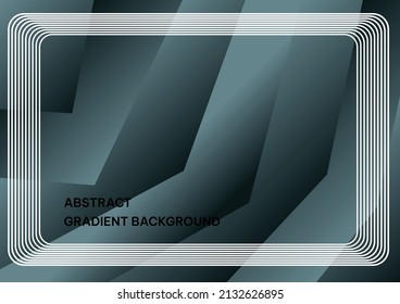 Abstract gradient design. Dynamic shapes composition