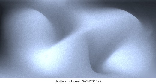 Abstract Gradient Design With Smooth Blue Tones and Curved Shapes. modern trendy design