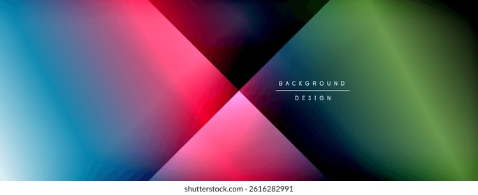 Abstract gradient design. Vivid colors blend, creating dynamic visual effect. Modern background suitable for various projects.
