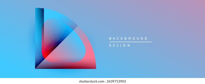 Abstract gradient design. Vivid colors blend, creating dynamic visual effect. Modern background suitable for digital projects.