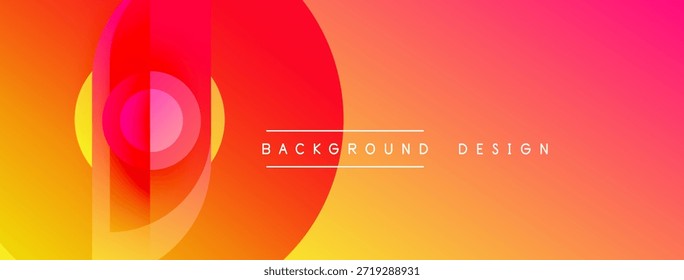 Abstract gradient design. Vivid colors blend, creating dynamic visual effect. Modern aesthetic suitable for backgrounds, presentations.