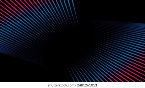 Abstract gradient diagonal lines modern vector background