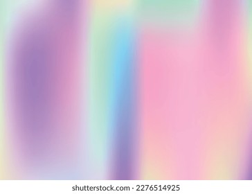 Gradiente abstracto. Petróleo digital. Banner desenfocado. Textura del Holograma. Ilustración de Neon Holography. Fondo de metal azul. Fondo Holográfico. Aceite Pastel. Gradiente abstracto rosa