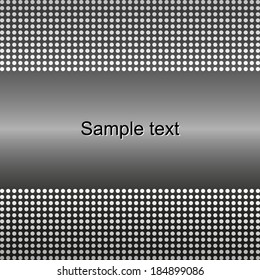 Abstract gradient dotted background