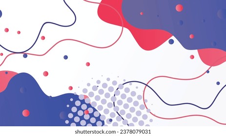 abstract gradient dynamic fluid shapes background design for brochure flyer banner template