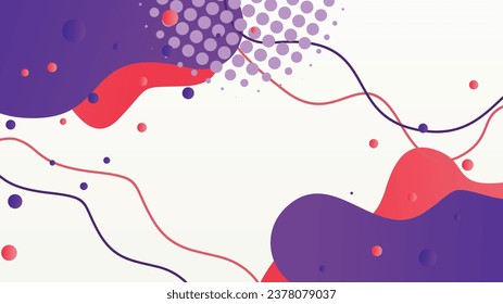 abstract gradient dynamic fluid shapes background design for brochure flyer banner template