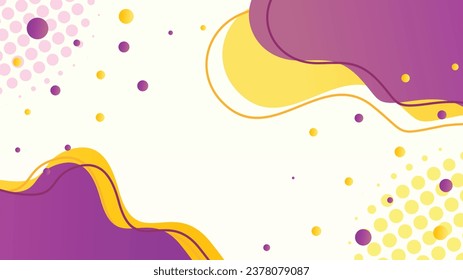 abstract gradient dynamic fluid shapes background design for brochure flyer banner template