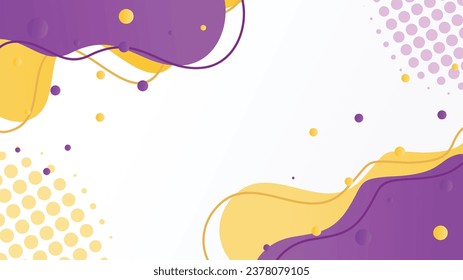abstract gradient dynamic fluid shapes background design for brochure flyer banner template