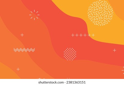 abstract gradient dynamic fluid shapes background design for brochure flyer banner template