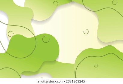abstract gradient dynamic fluid shapes background design for brochure flyer banner template