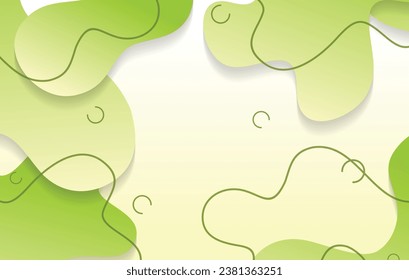 abstract gradient dynamic fluid shapes background design for brochure flyer banner template