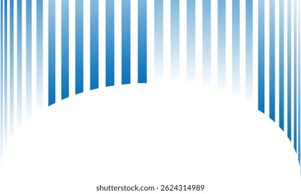 abstract gradient edgy line arch pattern.