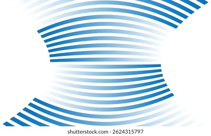abstract gradient edgy line squeeze pattern art.
