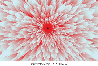 Abstract gradient floral background with flower vector art for coloring book page design, abstract background with floral pattern or style for modern day background, vector art illustration