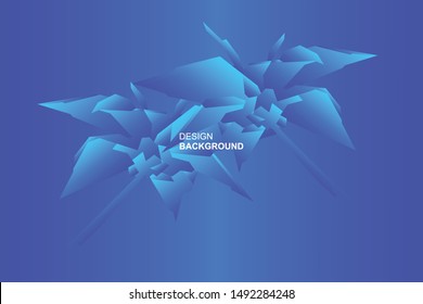 abstract gradient  flower background. vector eps 10.