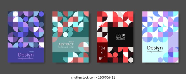 Abstract Gradient flowing geometric pattern background texture for doodle geometric background. Minimal color abstract gradient banner template. Modern vector.