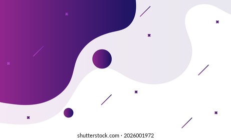 abstract gradient fluid background with purple