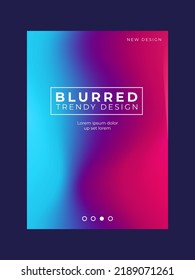Abstract gradient fluid background. Set of modern poster background for business. Modern color in fluid form. Vector illustration minimalistic style concept
