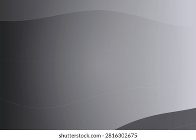 Abstract gradient fluid waves in smooth light transitions