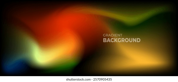 Abstract gradient full color background