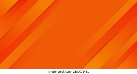 Abstract gradient geometric background. Dynamic orange poster graphics. Vector abstract background texture design