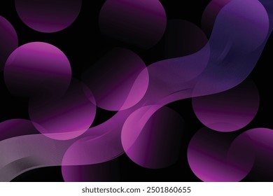 Abstract gradient geometric background. Fluid shapes and colorful graphic design.