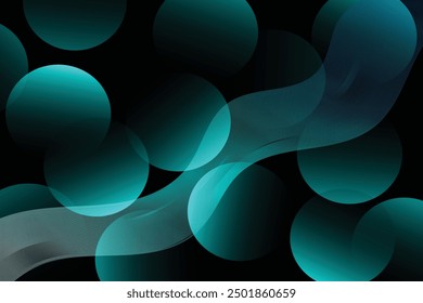 Abstract gradient geometric background. Fluid shapes and colorful graphic design.