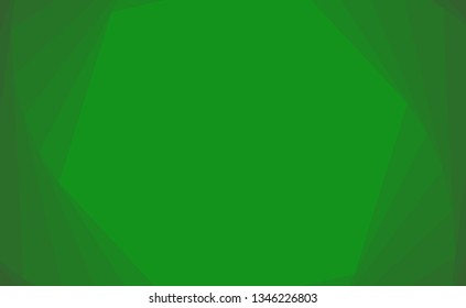 Abstract Gradient Geometric Background. Green color.  Vector Illustration 