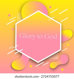 Un material de fondo geométrico degradado abstracto