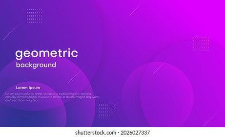 abstract gradient geometric background with purple color