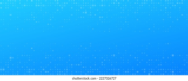 Abstract gradient geometric background squares  Blue pixel backgrounds and empty space  Vector illustration