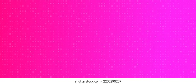 Abstract gradient geometric background of squares. Pink pixel backgrounds with empty space. Vector illustration