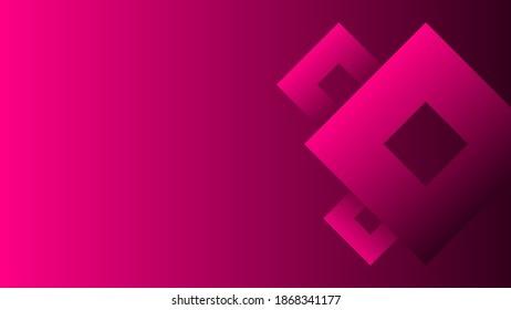 Fondo geométrico de gradiente abstracto. Vector de plantilla de diseño creativo de fondo de escritorio.