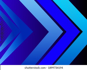 Gradiente abstracto patrón de fondo geométrico azul moderno 