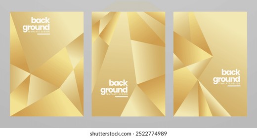 Diseño de fondo de negocios geométrico de gradiente Abstractas para portada, libro, diseño de página, póster, revista, Anuncio, etc