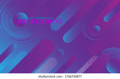 Abstract Gradient Geometric Diagonal Striped Shapes on Background with Vibrant purple Color for Web Landing Page and Wallpaper