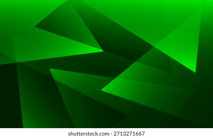 Fondo verde geométrico degradado Abstractas. Vector Eps10